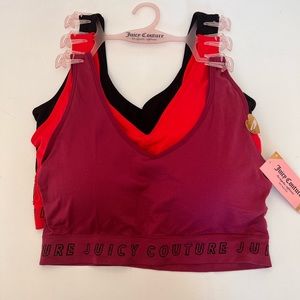 Juicy Couture Sports Bras - Size 2X